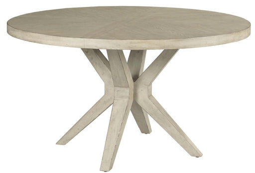 American Drew West Fork Hardy Dining Table in Aged TaupeR image