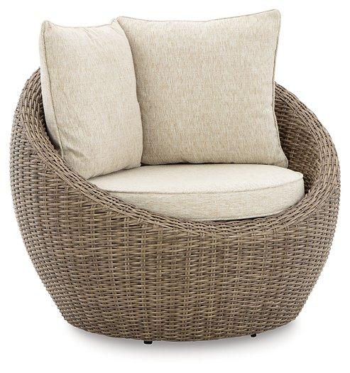 Danson Swivel Lounge with Cushion (Set of 2)