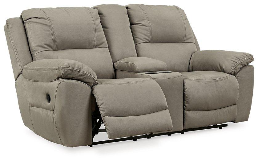 Next-Gen Gaucho Reclining Loveseat with Console