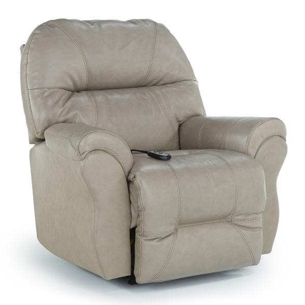 BODIE LEATHER POWER SWIVEL GLIDER RECLINER- 8NP15LU