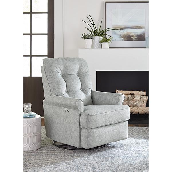 CARISSA POWER SWIVEL GLIDER RECLINER- 1AP85