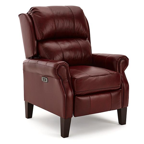 JOANNA LEATHER POWER HIGH LEG RECLINER- 0LP20DWLU