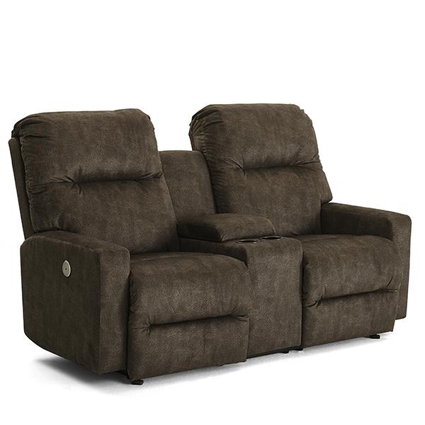 KENLEY LOVESEAT POWER HEAD TILT ROCKER CONSOLE LOVESEAT - L510RY7