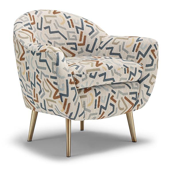 KISSLY ACCENT CHAIR- 4510BN