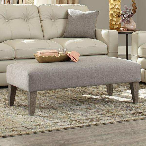 LINETTE BENCH OTTOMAN W/2 PILLOWS- 9950E2P