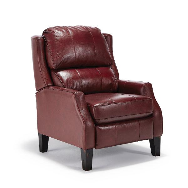 PAULEY LEATHER HIGH LEG RECLINER - 3L50RLU