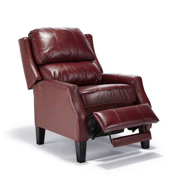 PAULEY LEATHER HIGH LEG RECLINER - 3L50ELU