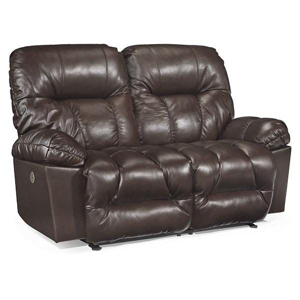 RETREAT LOVESEAT LEATHER POWER SPACE SAVER LOVESEAT- L800CP4