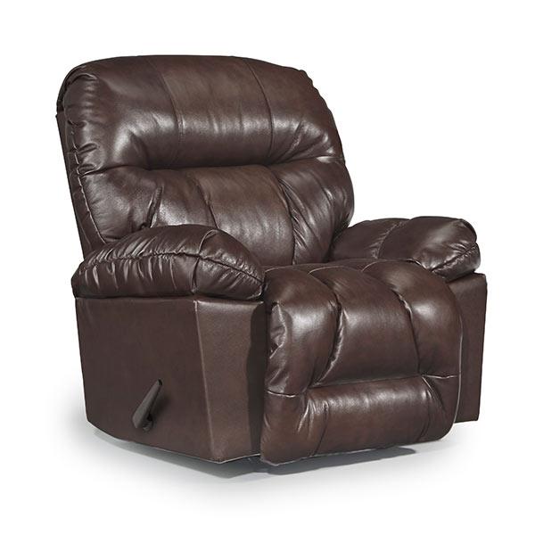 RETREAT LEATHER SPACE SAVER RECLINER- 8N04LU