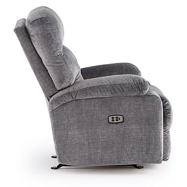 RYSON POWER HEAD TILT SWIVEL GLIDER RECLINER- 8MZ55