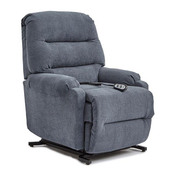 SEDGEFIELD LEATHER SWIVEL GLIDER RECLINER- 9AW65LV