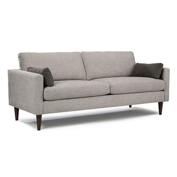 TRAFTON COLLECTION STATIONARY SOFA W/2 PILLOWS- S10BN