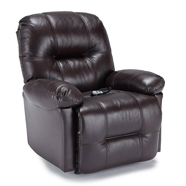 ZAYNAH LEATHER SWIVEL GLIDER RECLINER- 9MW25LV