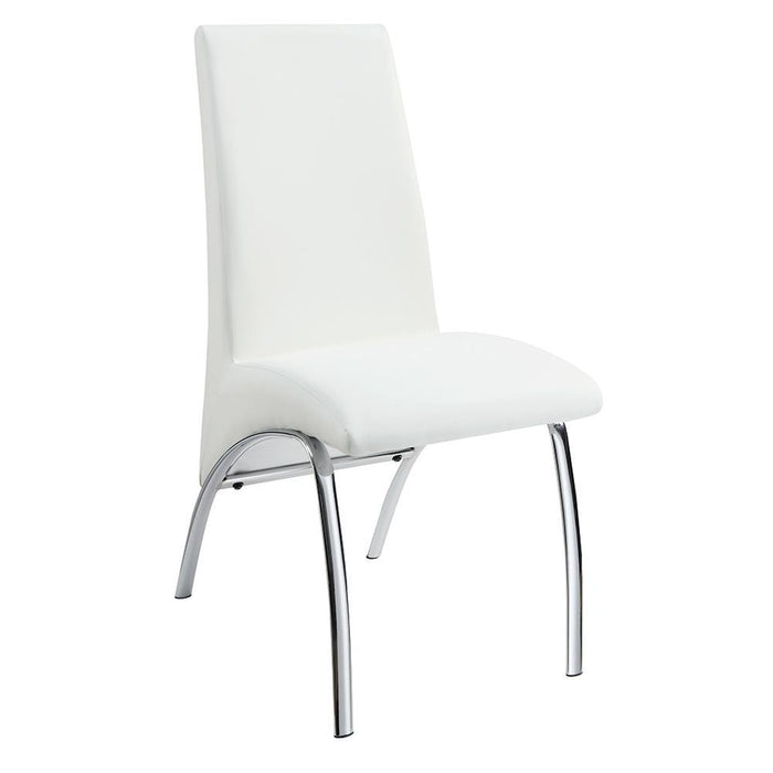 Ophelia Contemporary White Dining Chair