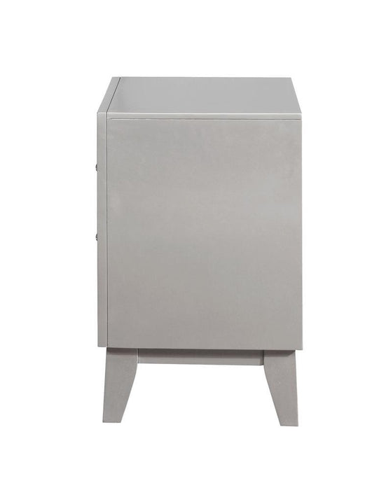Leighton Contemporary Two Drawer Nightstand