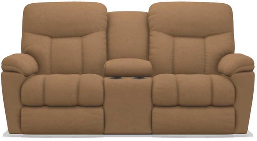 La-Z-Boy Morrison Fawn Power Reclining Loveseat with Console image