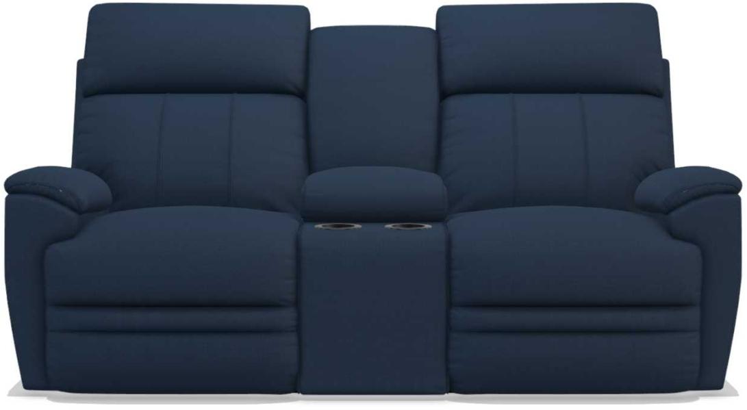 La-Z-Boy Talladega Admiral La-Z-Time Power-Reclineï¿½ Loveseat With Console & Power Headrest