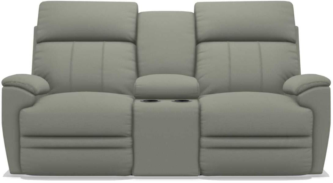 La-Z-Boy Talladega Platinum La-Z-Time Power-Reclineï¿½ Loveseat With Console & Power Headrest