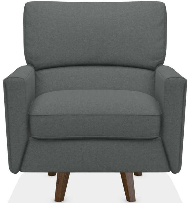 La-Z-Boy Bellevue Gray High Leg Swivel Chair image