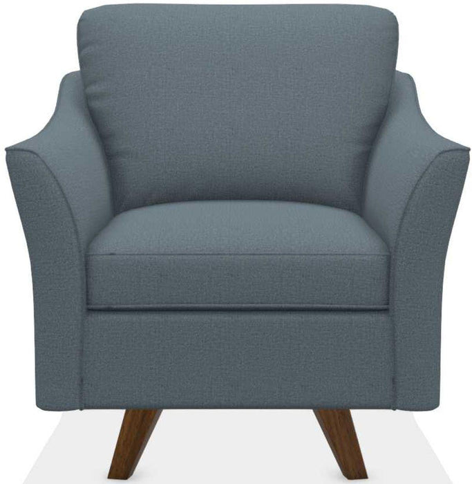 La-Z-Boy Reegan Denim High Leg Swivel Chair image