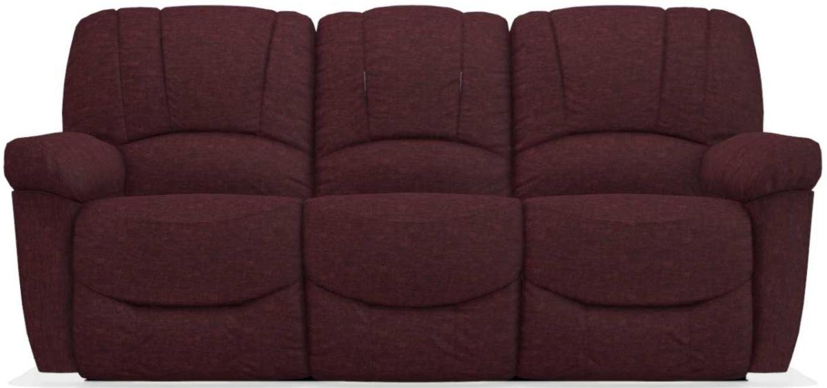 La-Z-Boy Hayes Burgundy La-Z-Time Power-Reclineï¿½ Full Reclining Sofa with Power Headrest