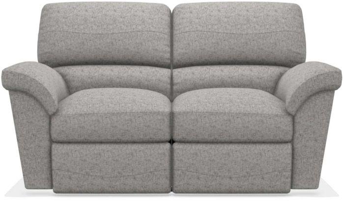 La-Z-Boy Reese La-Z Time Salt and Pepper Full Reclining Loveseat image