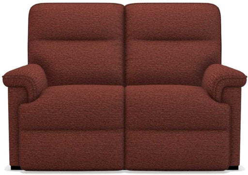 La-Z-Boy Jay La-Z-Time Burgundy Reclining Loveseat image