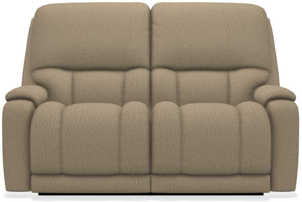 La-Z-Boy Greyson Driftwood Reclining Loveseat with Headrest image