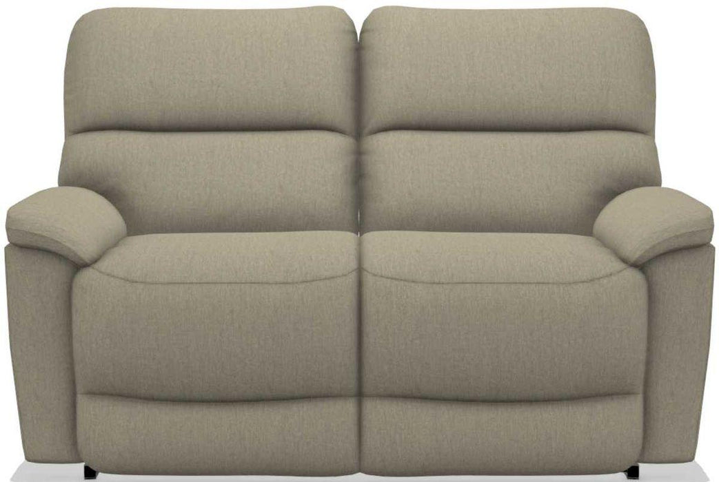 La-Z-Boy Brooks Teak Power Reclining Loveseat With Headrest image