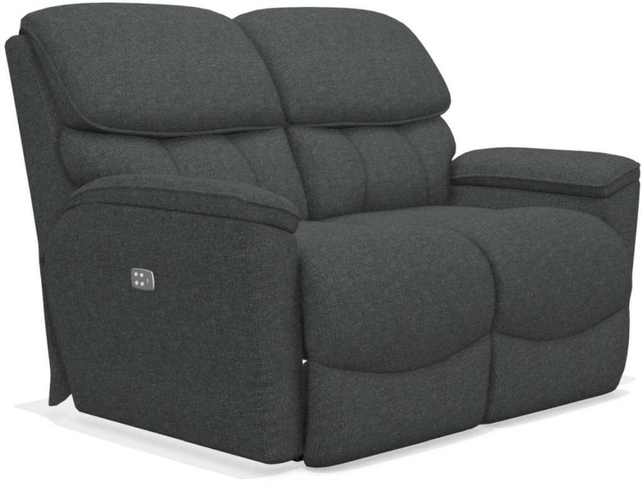 La-Z-Boy Kipling Slate La-Z-Time Power-Reclineï¿½ Full Reclining Loveseat with Power Headrest