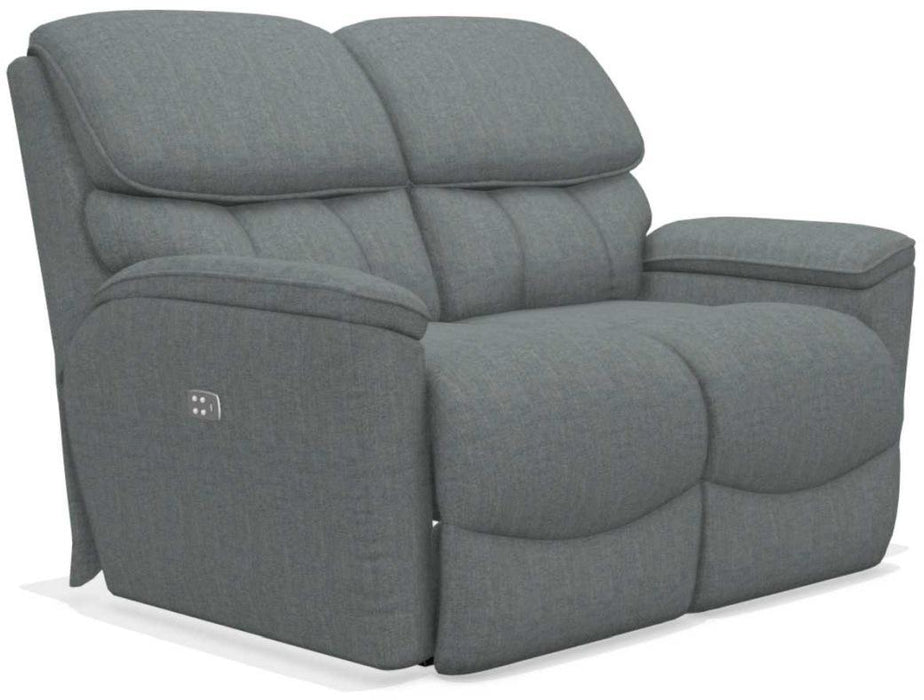 La-Z-Boy Kipling Stonewash La-Z-Time Power-Reclineï¿½ Full Reclining Loveseat with Power Headrest