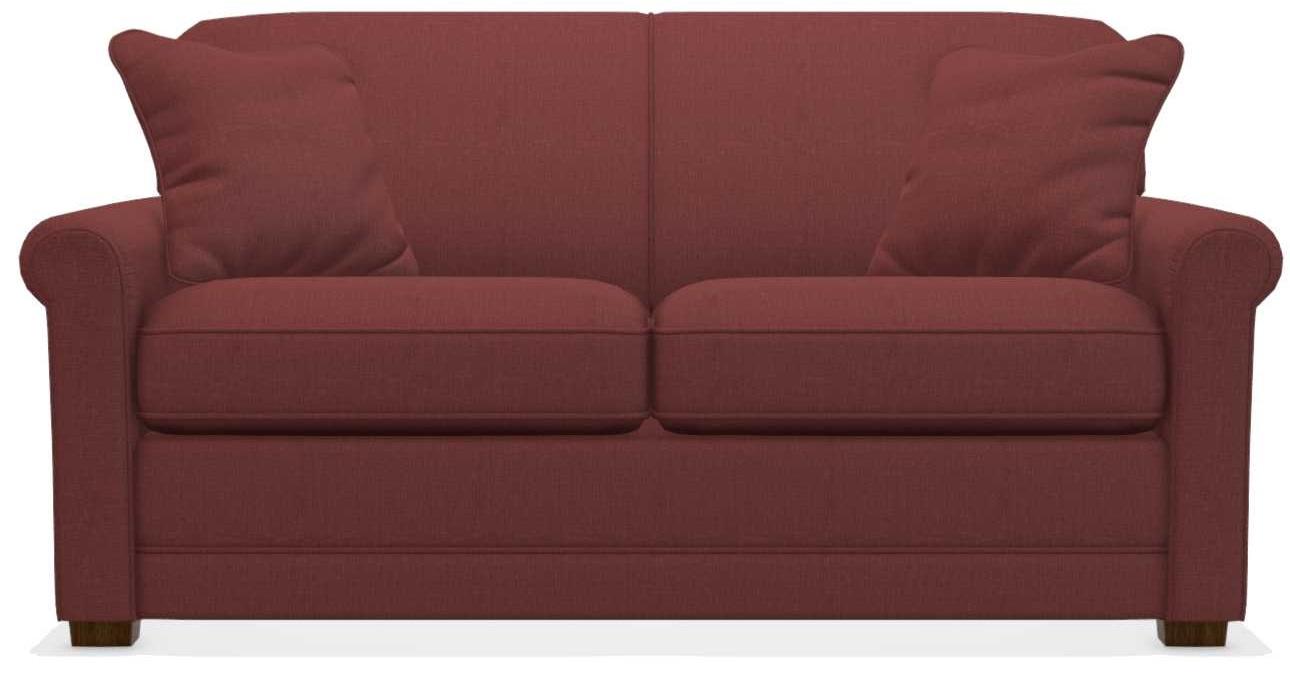 La-Z-Boy Amanda Merlot Premier Supreme Comfortï¿½ Full Sleep Sofa