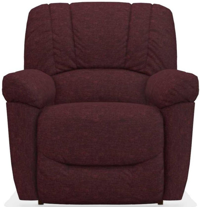 La-Z-Boy Hayes Burgundy Power-Recline-XR Reclina-Rocker Recliner
