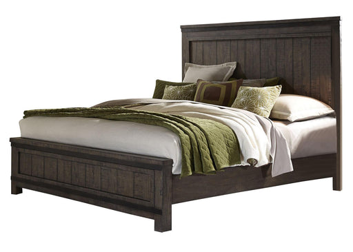 Liberty Thornwood Hills Queen Panel Bed in Rock Beaten Gray 759-BR-QPB image