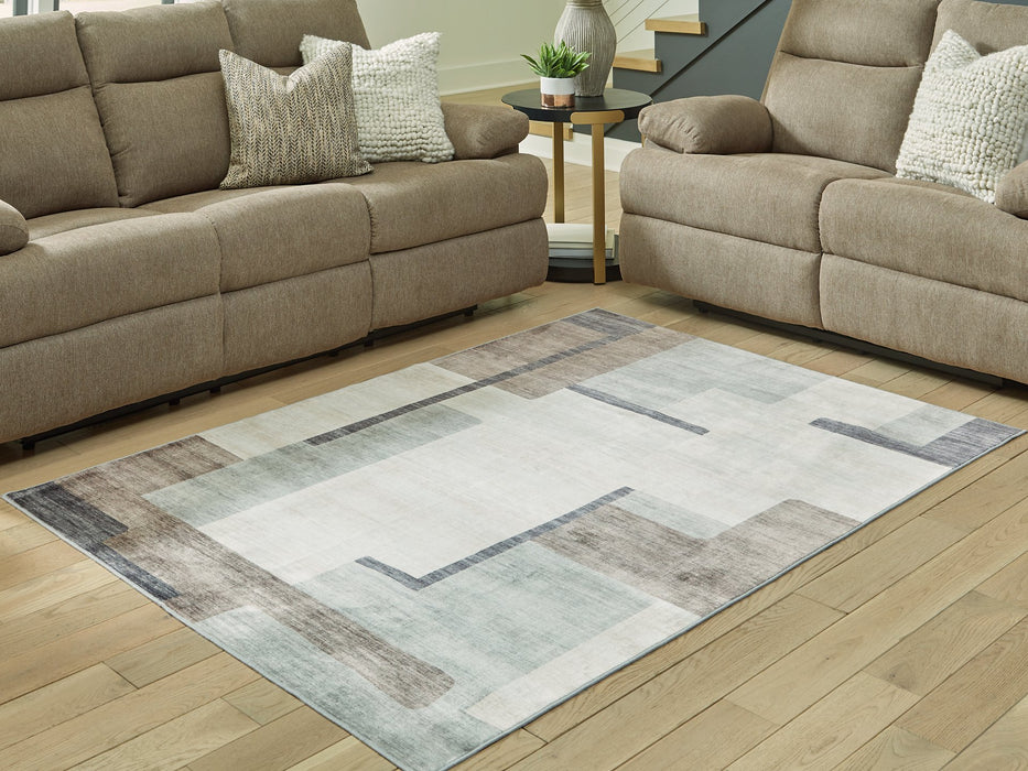Larkport Washable Area Rug