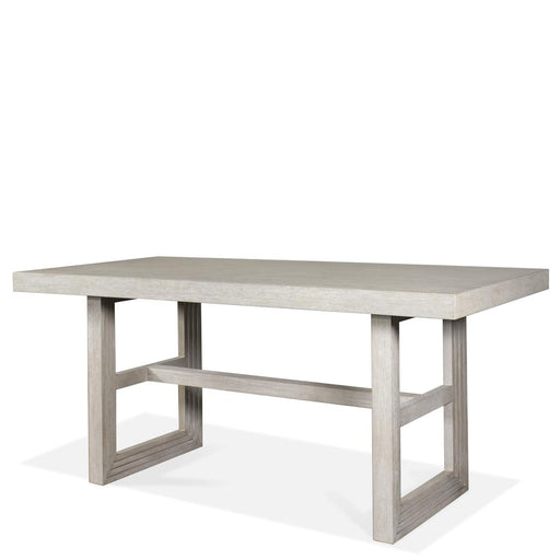 Riverside Cascade Rectangular Counter Height Dining Table Stool in Dovetail image