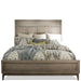 Riverside Furniture Vogue King Panel Bed in Gray Wash image