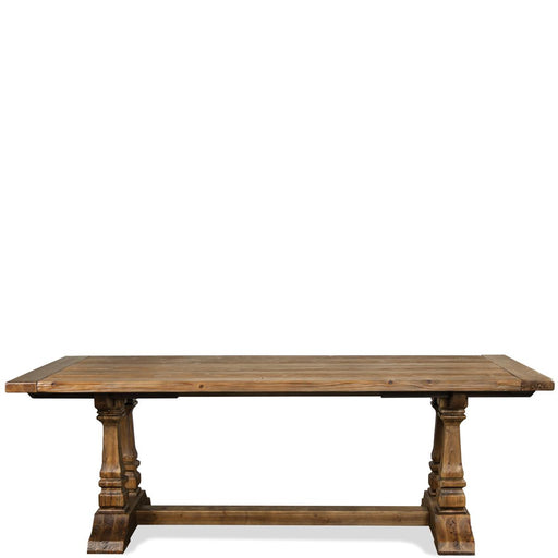 Riverside Hawthorne Rectangular Dining Table in Barnwood image