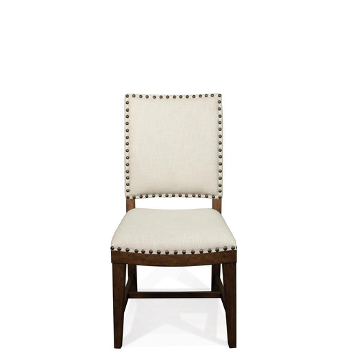 Riverside Hawthorne Upholstered Side Chair (Set of 2) in Barnwood image