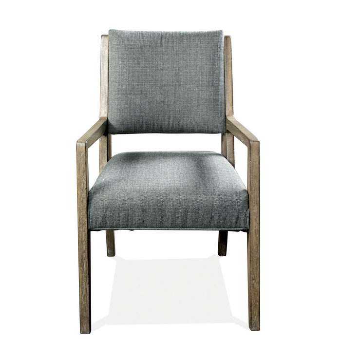 Riverside Milton Park Upholstered Arm Chair in Primitive Silk (Set of 2)
