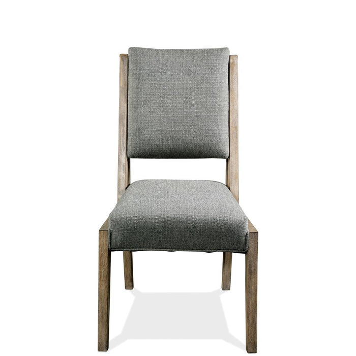 Riverside Milton Park Upholstered Side Chair in Primitive Silk (Set of 2)
