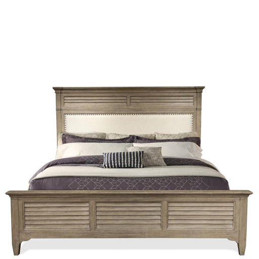 Riverside Myra King Upholstered Bed in Natural image