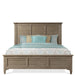Riverside Myra Queen Louver Bed in Natural image