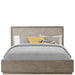 Riverside Zoey California King Herringbone Panel Single Storage Bed in Urban Gray image