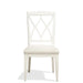 Riverside Myra XX-Back Upholstered Side Chair (Set of 2) in Paperwhite image