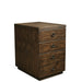 Riverside Perspectives Mobile File Cabinet in Brushed Acacia image