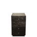 Riverside Perspectives Mobile File Cabinet in Ebonized Acacia image