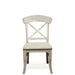 Riverside Regan X-Back Side Chair (Set of 2) in Farmhouse White image
