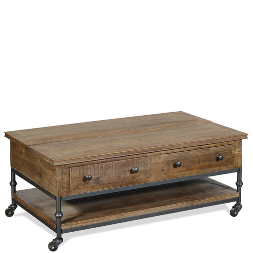 Riverside Revival Lift Top Coffee Table in Spanish Grey image