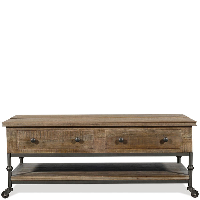 Riverside Revival Lift Top Coffee Table in Spanish Grey